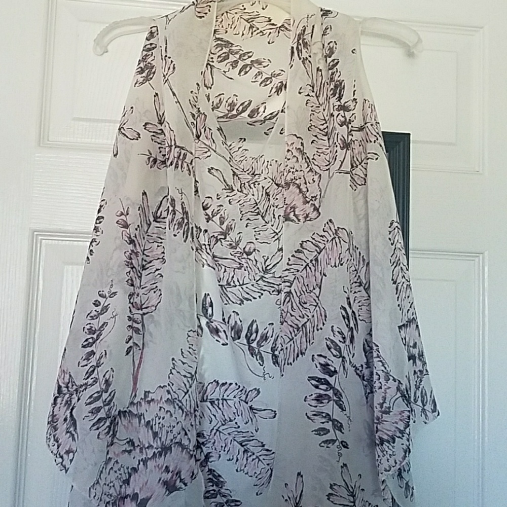 Ladies pool cover up/ kimono